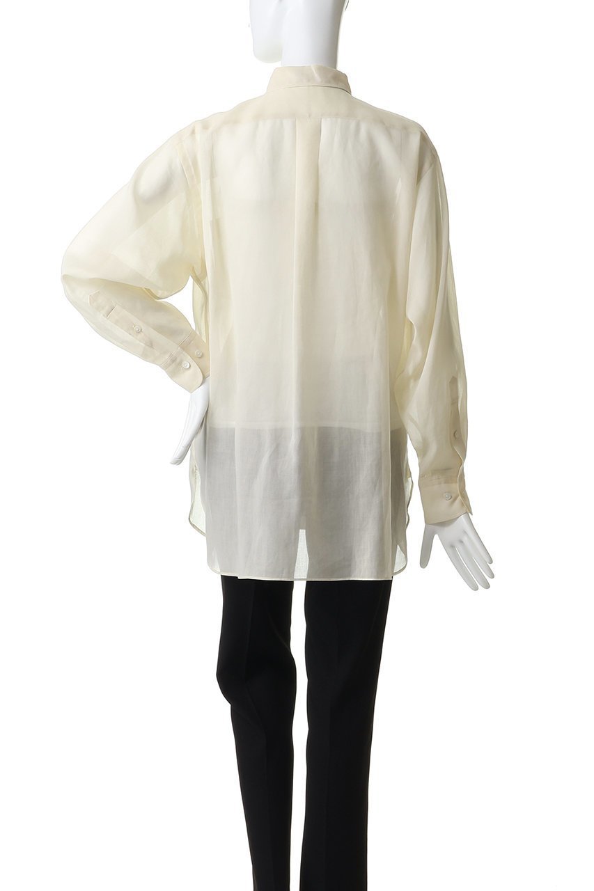 【イレーヴ/YLEVE】のCOTTON VOILE LAWN ロング スリーブ シャツ 人気、トレンドファッション・服の通販 founy(ファニー) 　ファッション　Fashion　レディースファッション　Fashion for Women　トップス・カットソー　Cut & Sew Tops　シャツ・ブラウス・オフィスカジュアル　Elegant Blouses & Button-Ups　スリーブ　Sleeve, Long Sleeve / Short Sleeve　レギュラー　Regular, Standard Fit　ロング　Long, Long-Length　新作・新入荷　New Arrivals / New In　other-4|ID: prp329100004894868 ipo3291000000036615636