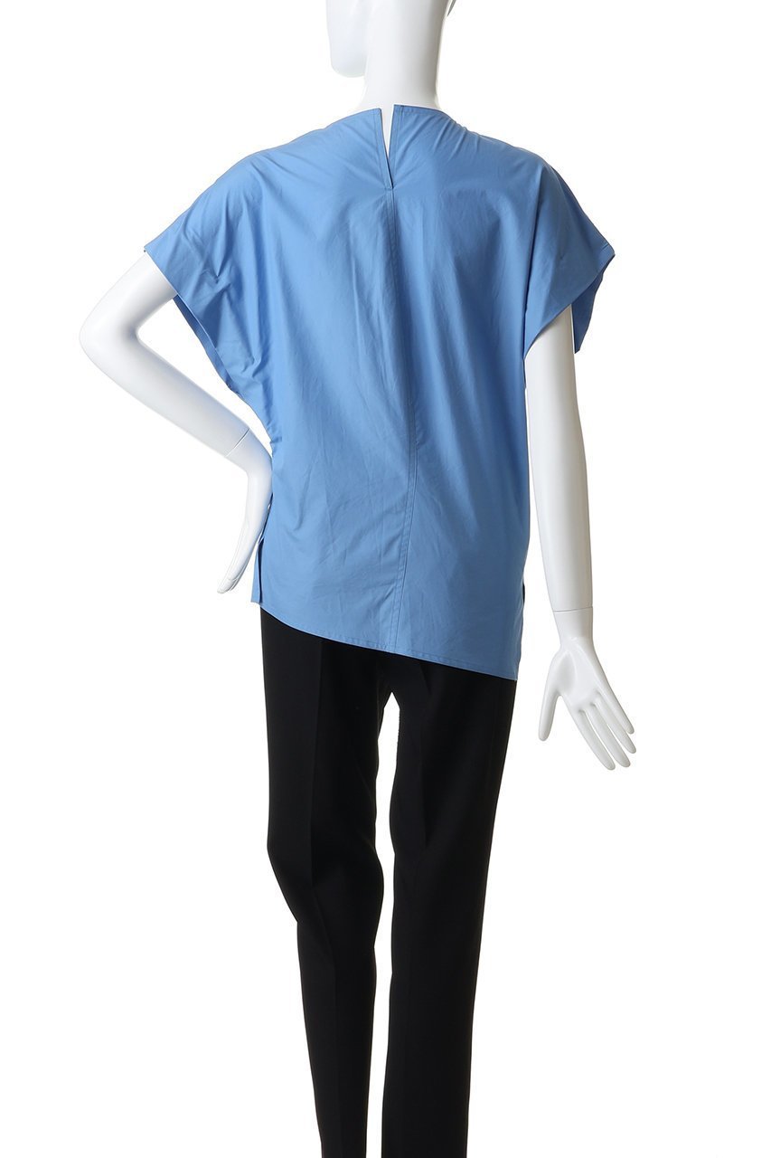 【イレーヴ/YLEVE】のFINX COTTON ウェザー アシンメトリー プルオーバー シャツ 人気、トレンドファッション・服の通販 founy(ファニー) ファッション Fashion レディースファッション Fashion for Women トップス・カットソー Cut & Sew Tops シャツ・ブラウス・オフィスカジュアル Elegant Blouses & Button-Ups カジュアルプルオーバー・ニットトップス Pullovers & Knit Tops / Casual Pullovers アシンメトリー Asymmetrical Style ショート Short, Short Length シンプル Simple, Minimal スリーブ Sleeve, Long Sleeve / Short Sleeve ブラウジング Blouson Silhouette, Cinched Waist ヘムライン Hemline, Bottom Cut モダン Modern, Contemporary 新作・新入荷 New Arrivals / New In other-4|ID: prp329100004894869 ipo3291000000036615649