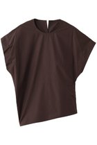 【イレーヴ/YLEVE】のFINX COTTON ウェザー アシンメトリー プルオーバー シャツ バーガンディー|ID:prp329100004894869