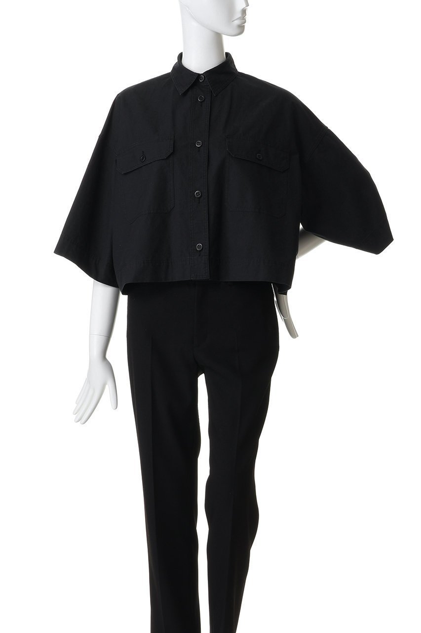 【サクラ/SACRA】のコットンホースクロスショートシャツ 人気、トレンドファッション・服の通販 founy(ファニー) ファッション Fashion レディースファッション Fashion for Women トップス・カットソー Cut & Sew Tops シャツ・ブラウス・オフィスカジュアル Elegant Blouses & Button-Ups クロップド Cropped, Short Length ショート Short, Short Length シンプル Simple, Minimal ストーン Stone, Gem-Like スリーブ Sleeve, Long Sleeve / Short Sleeve ハーフ Half, Half-Length バランス Balance, Style Balance ビンテージ Vintage, Retro Style プリーツ Pleats, Pleated ボックス Boxy, Box Shape ボトム Bottoms, Lower Wear エレガント 上品 Elegant 新作・新入荷 New Arrivals / New In other-2|ID: prp329100004894873 ipo3291000000036591307