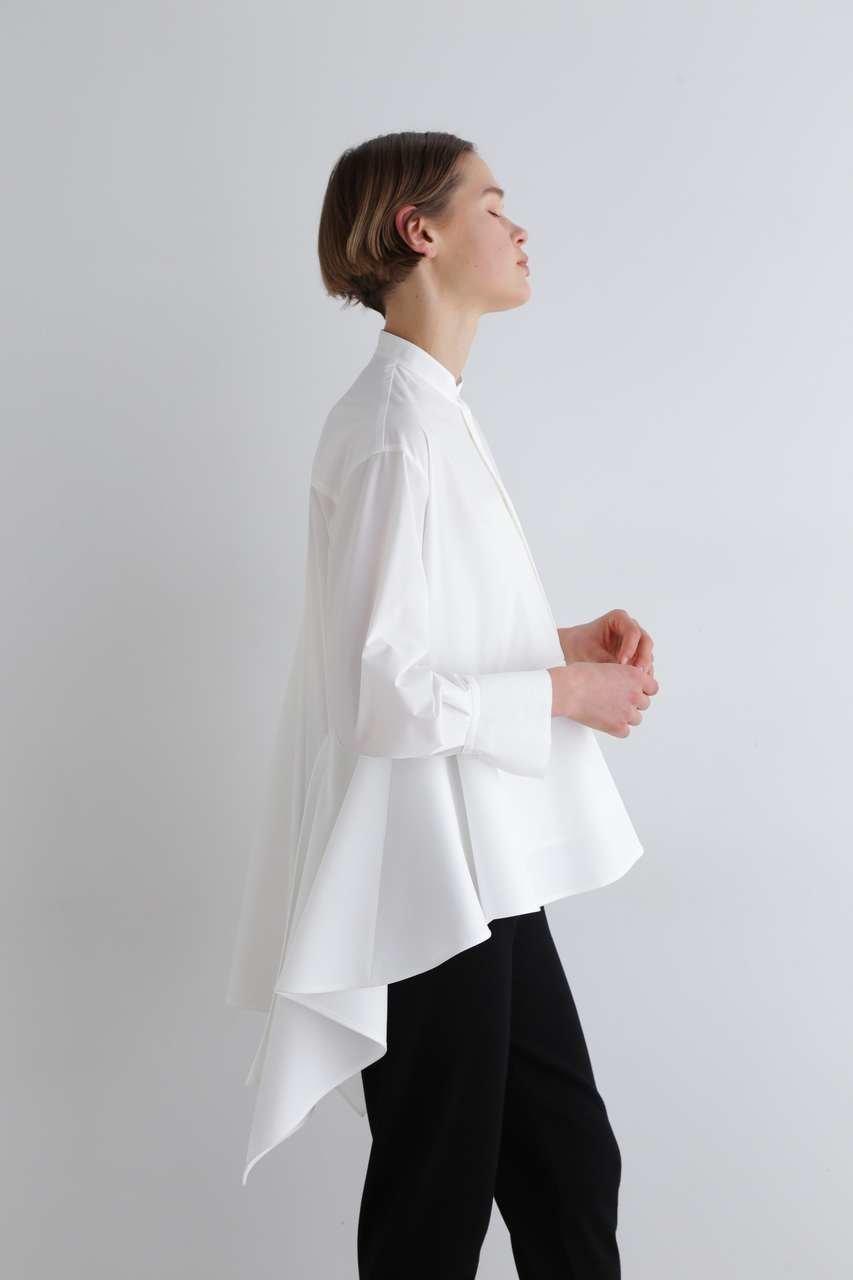 【ル フィル/LE PHIL】のSOLOTEXブロードペプラムシャツ 人気、トレンドファッション・服の通販 founy(ファニー) ファッション Fashion レディースファッション Fashion for Women トップス・カットソー Cut & Sew Tops シャツ・ブラウス・オフィスカジュアル Elegant Blouses & Button-Ups スタンダード Standard, Basic スリーブ Sleeve, Long Sleeve / Short Sleeve ドレープ Drape, Draping Fabric フォルム Silhouette, Form フロント Front, Front Design ペプラム Peplum, Flared Hem ロング Long, Long-Length 新作・新入荷 New Arrivals / New In other-5|ID: prp329100004894879 ipo3291000000036591354