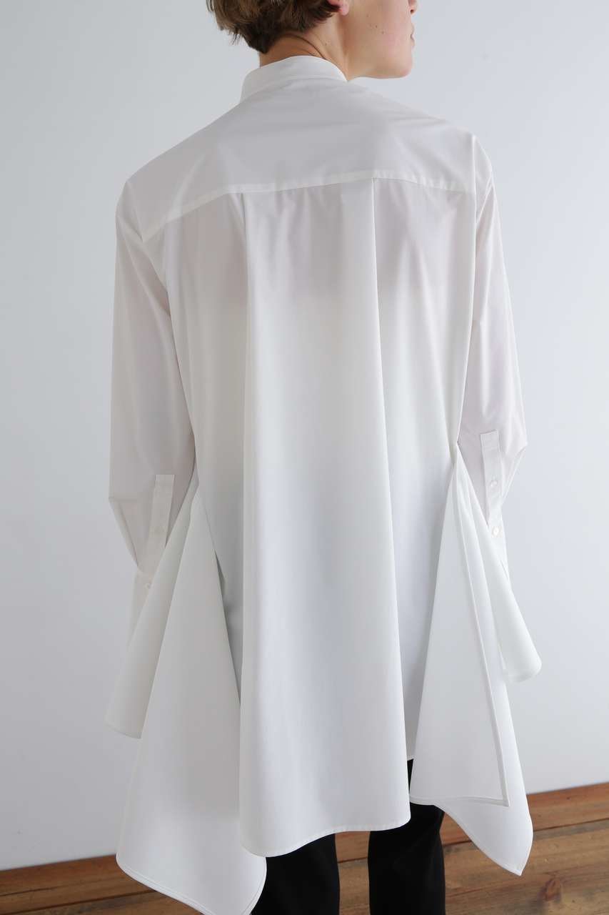 【ル フィル/LE PHIL】のSOLOTEXブロードペプラムシャツ 人気、トレンドファッション・服の通販 founy(ファニー) ファッション Fashion レディースファッション Fashion for Women トップス・カットソー Cut & Sew Tops シャツ・ブラウス・オフィスカジュアル Elegant Blouses & Button-Ups スタンダード Standard, Basic スリーブ Sleeve, Long Sleeve / Short Sleeve ドレープ Drape, Draping Fabric フォルム Silhouette, Form フロント Front, Front Design ペプラム Peplum, Flared Hem ロング Long, Long-Length 新作・新入荷 New Arrivals / New In other-8|ID: prp329100004894879 ipo3291000000036591357