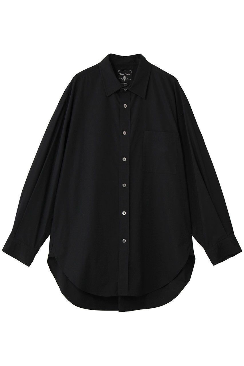 【メゾンスペシャル/MAISON SPECIAL】の【UNISEX】120/2 スビンコットンシャツコート インテリア・キッズ・メンズ・レディースファッション・服の通販 founy(ファニー) 　ファッション　Fashion　レディースファッション　Fashion for Women　アウター　Coat / Outerwear Collection　コート・ロングコート・ピーコート　Long Coats, Peacoats & More　ユニセックス　Unisex, Genderless　スリーブ　Sleeve, Long Sleeve / Short Sleeve　リュクス　Luxury, Elegant, High-End, Chic　ロング　Long, Long-Length　再入荷　Restock / Back in Stock　BLK(ブラック)|ID: prp329100004894886 ipo3291000000036591399