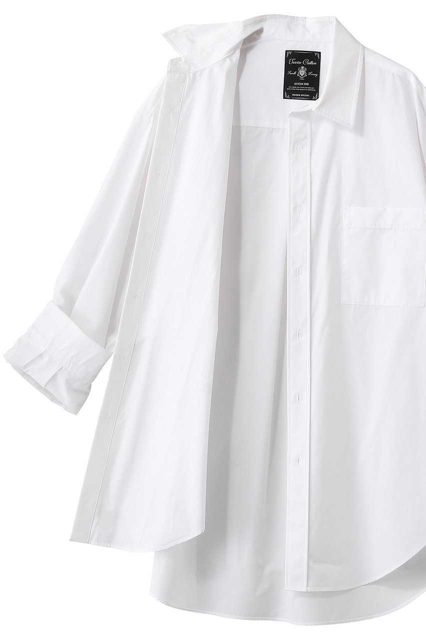 【メゾンスペシャル/MAISON SPECIAL】の【UNISEX】120/2 スビンコットンシャツコート 人気、トレンドファッション・服の通販 founy(ファニー) 　ファッション　Fashion　レディースファッション　Fashion for Women　アウター　Coat / Outerwear Collection　コート・ロングコート・ピーコート　Long Coats, Peacoats & More　ユニセックス　Unisex, Genderless　スリーブ　Sleeve, Long Sleeve / Short Sleeve　リュクス　Luxury, Elegant, High-End, Chic　ロング　Long, Long-Length　再入荷　Restock / Back in Stock　other-6|ID: prp329100004894886 ipo3291000000036591405