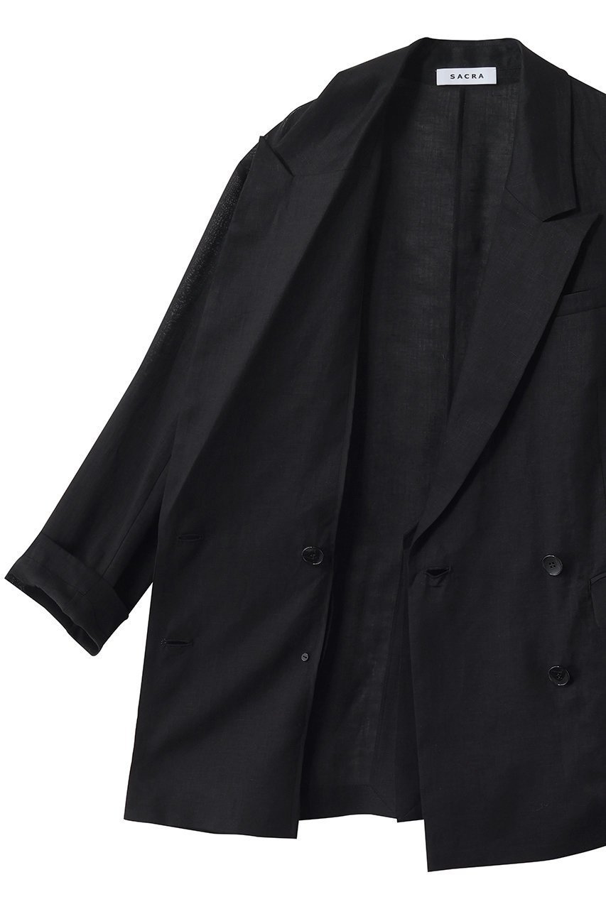 【サクラ/SACRA】のゼファーリネンジャケット 人気、トレンドファッション・服の通販 founy(ファニー) ファッション Fashion レディースファッション Fashion for Women アウター Coat / Outerwear Collection レディースジャケット・軽アウター Jackets ジャケット Jacket, Outerwear フレンチ French, French Style マニッシュ Mannish, Boyish リネン Linen, Linen Fabric リュクス Luxury, Elegant, High-End, Chic エレガント 上品 Elegant 新作・新入荷 New Arrivals / New In other-6|ID: prp329100004894887 ipo3291000000036591414