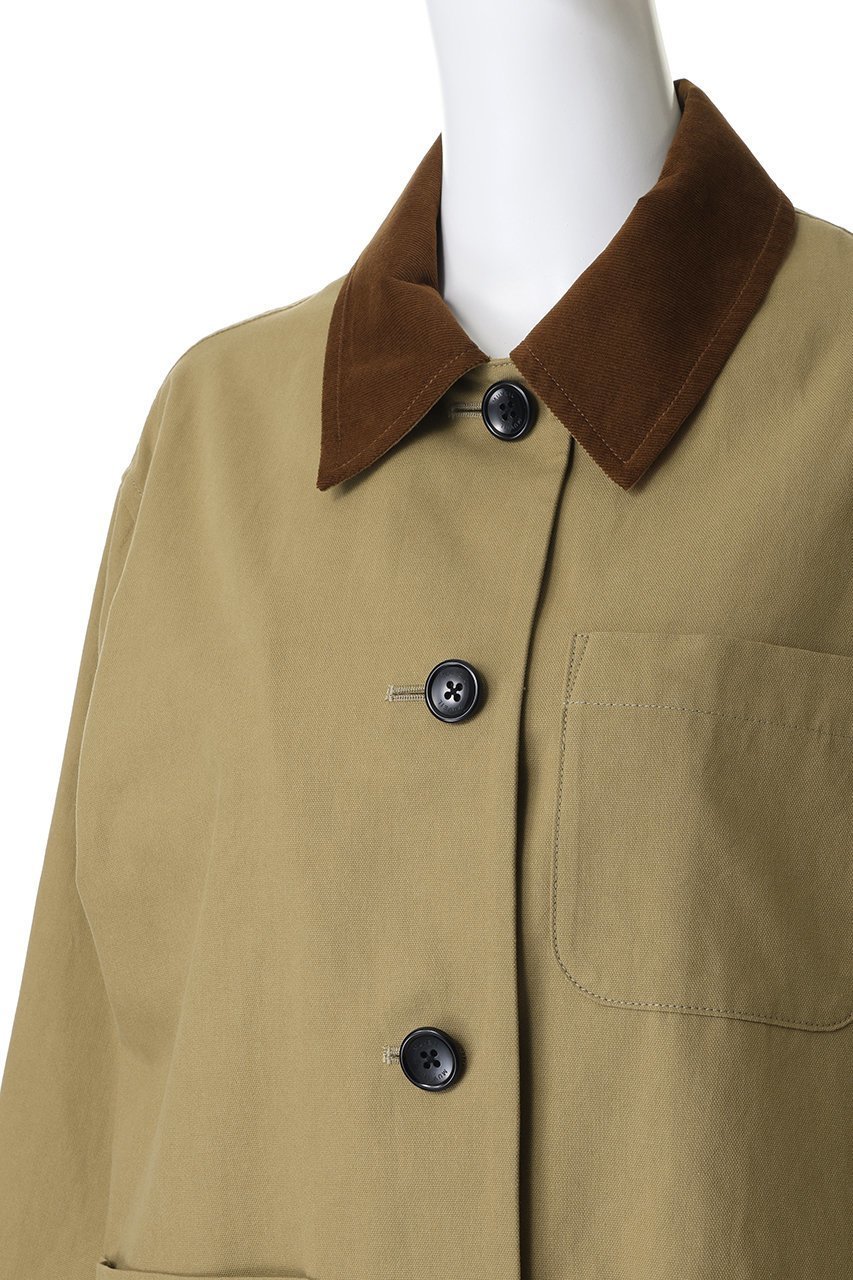 【ミュベール/MUVEIL】のビーズフラワー刺しゅうジャケット 人気、トレンドファッション・服の通販 founy(ファニー) 　ファッション　Fashion　レディースファッション　Fashion for Women　アウター　Coat / Outerwear Collection　レディースジャケット・軽アウター　Jackets　インナー　Innerwear　クラシカル　Classical, Vintage-Inspired　コーデュロイ　Corduroy, Cord Fabric　ジャケット　Jacket, Outerwear　スリット　Slit, Slit Detail　フラワー　Flower, Floral　新作・新入荷　New Arrivals / New In　other-5|ID: prp329100004894888 ipo3291000000036591422