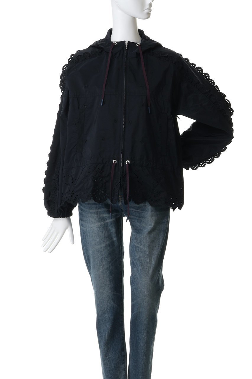 【ミュベール/MUVEIL】のオリジナルレースジップブルゾン 人気、トレンドファッション・服の通販 founy(ファニー) ファッション Fashion レディースファッション Fashion for Women アウター Coat / Outerwear Collection レディースジャケット・軽アウター Jackets ブルゾンジャケット・スポーティアウター Blouson Jackets ジャケット Jacket, Outerwear スポーティ Sporty, Casual Athletic タフタ Taffeta, Structured Fabric ブルゾン Blouson, Bomber Jacket メッシュ Mesh, Net Fabric ヨーク Yoke, Yoke Design レース Lace, Lace Fabric 夏 Summer 新作・新入荷 New Arrivals / New In 羽織 Haori, Light Jacket other-2|ID: prp329100004894889 ipo3291000000036591430