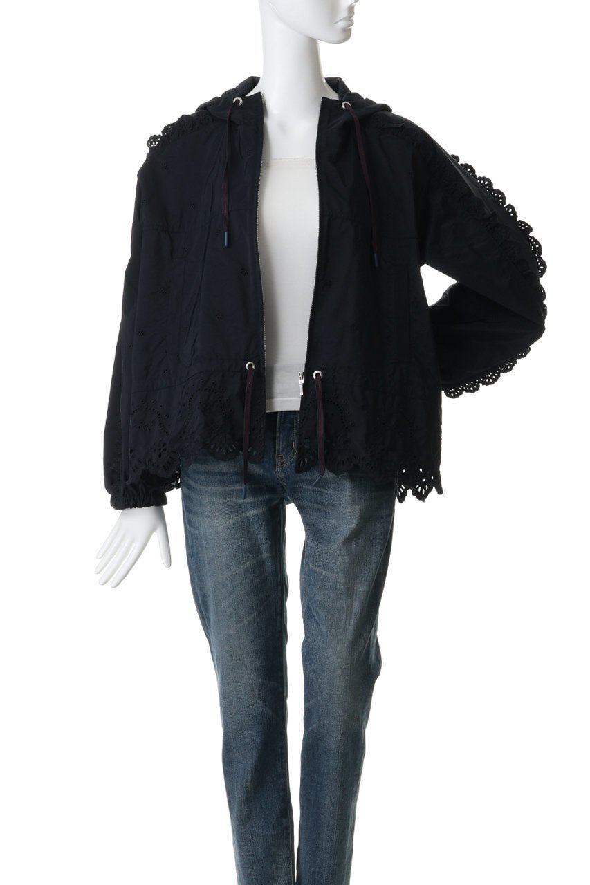 【ミュベール/MUVEIL】のオリジナルレースジップブルゾン 人気、トレンドファッション・服の通販 founy(ファニー) ファッション Fashion レディースファッション Fashion for Women アウター Coat / Outerwear Collection レディースジャケット・軽アウター Jackets ブルゾンジャケット・スポーティアウター Blouson Jackets ジャケット Jacket, Outerwear スポーティ Sporty, Casual Athletic タフタ Taffeta, Structured Fabric ブルゾン Blouson, Bomber Jacket メッシュ Mesh, Net Fabric ヨーク Yoke, Yoke Design レース Lace, Lace Fabric 夏 Summer 新作・新入荷 New Arrivals / New In 羽織 Haori, Light Jacket other-8|ID: prp329100004894889 ipo3291000000036591436