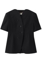 【アキラナカ/AKIRANAKA】のSesilia ハーフ スリーブ ジャケット 人気、トレンドファッション・服の通販 founy(ファニー) ファッション Fashion レディースファッション Fashion for Women アウター Coat / Outerwear Collection レディースジャケット・軽アウター Jackets シェイプ Shape, Slim Fit ジャケット Jacket, Outerwear スリーブ Sleeve, Long Sleeve / Short Sleeve ハーフ Half, Half-Length パーティ Party, Party Style モダン Modern, Contemporary リネン Linen, Linen Fabric 新作・新入荷 New Arrivals / New In thumbnail ブラック|ID: prp329100004894893 ipo3291000000036591464