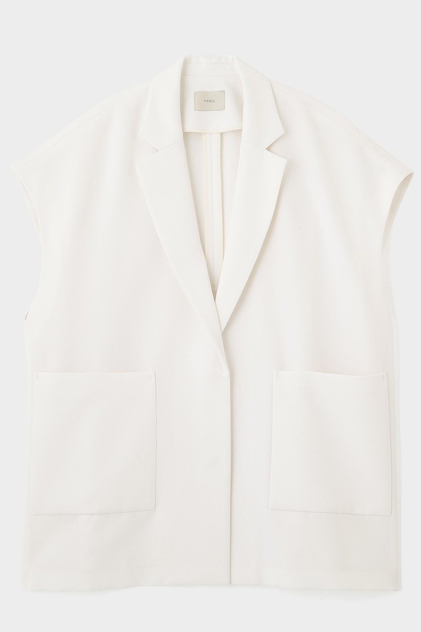 【ル フィル/LE PHIL】のフレンチスリーブジャケット インテリア・キッズ・メンズ・レディースファッション・服の通販 founy(ファニー) 　ファッション　Fashion　レディースファッション　Fashion for Women　アウター　Coat / Outerwear Collection　レディースジャケット・軽アウター　Jackets　ジャケット　Jacket, Outerwear　スタンダード　Standard, Basic　ツイル　Twist, Twisted Detail　ドロップ　Drop Shoulder, Dropped Style　バランス　Balance, Style Balance　新作・新入荷　New Arrivals / New In　ホワイト|ID: prp329100004894897 ipo3291000000036591496