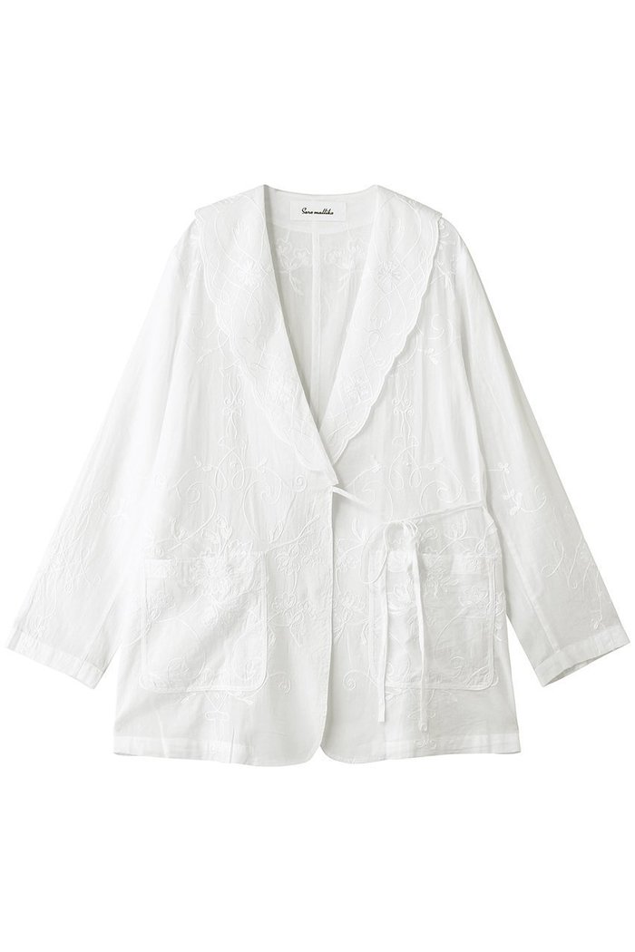 【エリオポール/heliopole】の【SARA MALLIKA】ORGANZA AARI EMBROIDERY ジャケット インテリア・キッズ・メンズ・レディースファッション・服の通販 founy(ファウニー) https://founy.com/ ファッション Fashion レディースファッション Fashion for Women アウター Coat / Outerwear Collection レディースジャケット・軽アウター Jackets おすすめ Recommended / Our Picks オケージョン Occasion Wear オーガンジー Organza Fabric ジャケット Jacket, Outerwear デニム Denim, Jeans Material ドレス Dress, One-Piece 夏 Summer 春 Spring S/S・春夏 SS, Spring/Summer, Warm Season |ID: prp329100004894900 ipo3291000000036591520