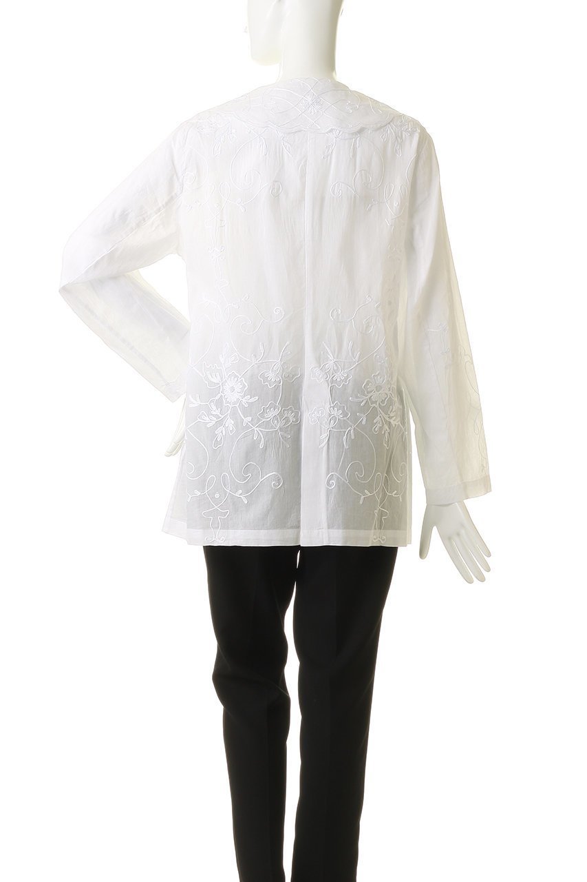 【エリオポール/heliopole】の【SARA MALLIKA】ORGANZA AARI EMBROIDERY ジャケット 人気、トレンドファッション・服の通販 founy(ファニー) 　ファッション　Fashion　レディースファッション　Fashion for Women　アウター　Coat / Outerwear Collection　レディースジャケット・軽アウター　Jackets　おすすめ　Recommended / Our Picks　オケージョン　Occasion Wear　オーガンジー　Organza Fabric　ジャケット　Jacket, Outerwear　デニム　Denim, Jeans Material　ドレス　Dress, One-Piece　夏　Summer　新作・新入荷　New Arrivals / New In　春　Spring　S/S・春夏　SS, Spring/Summer, Warm Season　other-4|ID: prp329100004894900 ipo3291000000036591525