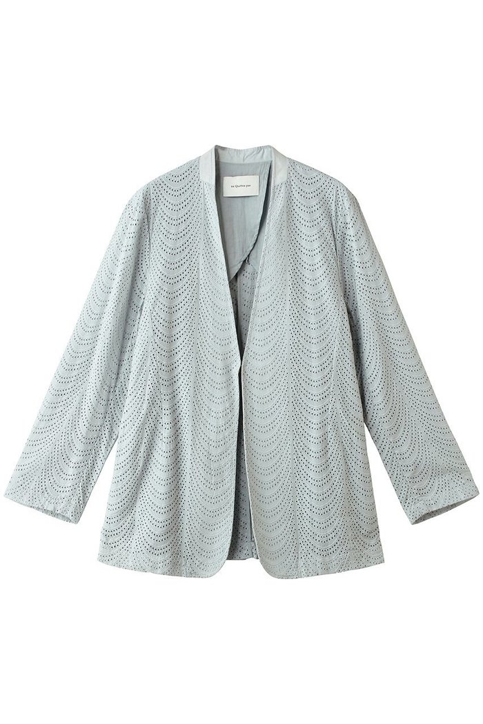 【ヌキテパ/NE QUITTEZ PAS】のCotton Voile Neem Cifre エンブロイダリー ジャケット インテリア・キッズ・メンズ・レディースファッション・服の通販 founy(ファウニー) https://founy.com/ ファッション Fashion レディースファッション Fashion for Women アウター Coat / Outerwear Collection レディースジャケット・軽アウター Jackets エンブロイダリー Embroidery Design ジャケット Jacket, Outerwear リゾート Resort, Vacation Style レース Lace, Lace Fabric エレガント 上品 Elegant 再入荷 Restock / Back in Stock |ID: prp329100004894903 ipo3291000000036591544