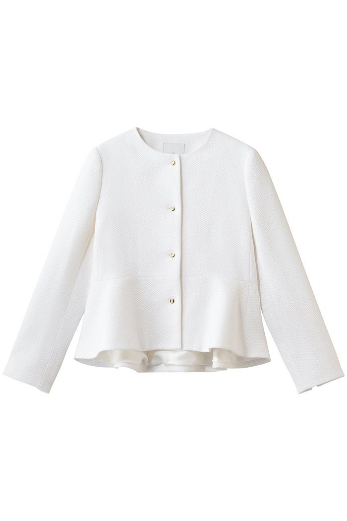 【ジェイドット/j.】のコットン混ツイード ペプラムジャケット インテリア・キッズ・メンズ・レディースファッション・服の通販 founy(ファニー) https://founy.com/ ファッション Fashion レディースファッション Fashion for Women アウター Coat / Outerwear Collection レディースジャケット・軽アウター Jackets オケージョン Occasion Wear ジャケット Jacket, Outerwear ツイード Twill, Twill Weave ペプラム Peplum, Flared Hem 新作・新入荷 New Arrivals / New In |ID: prp329100004894905 ipo3291000000036591561