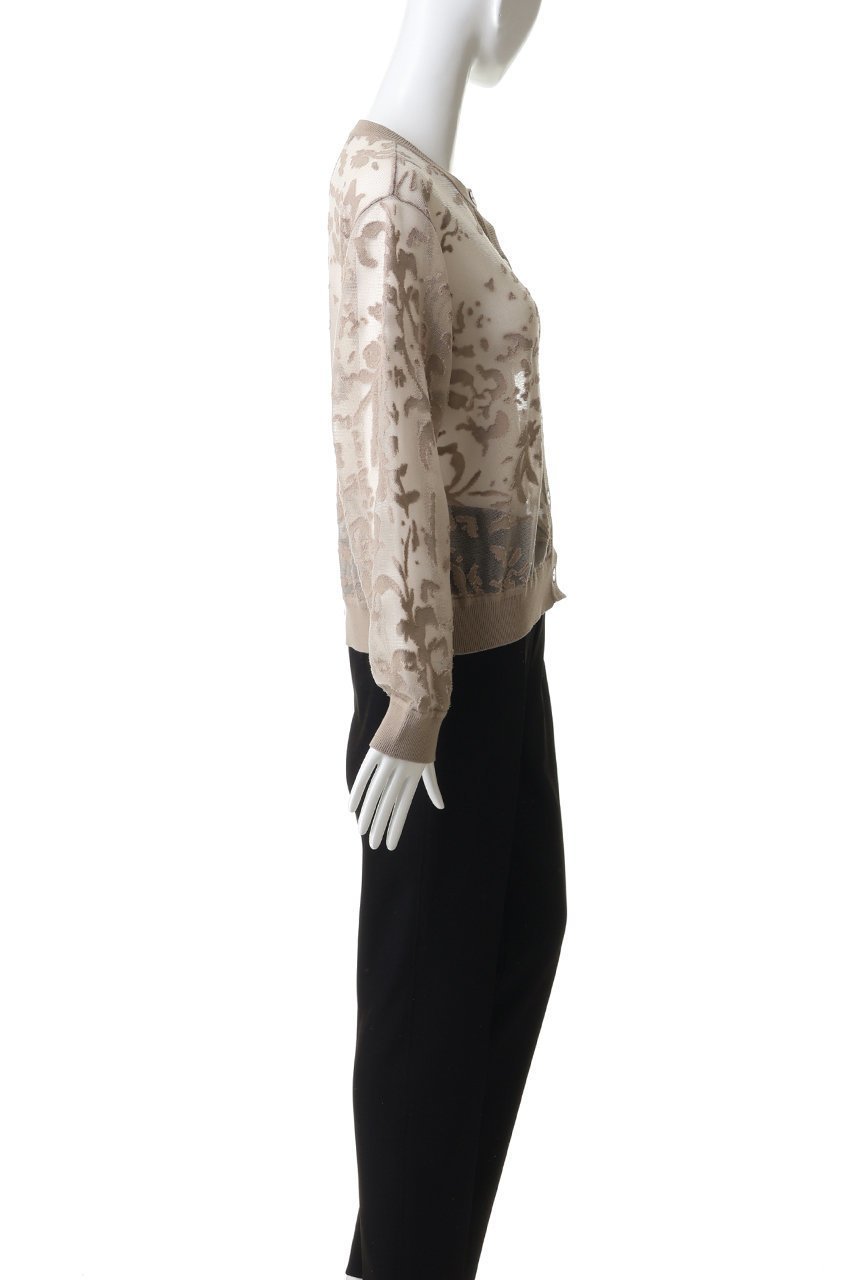 【ミズイロ インド/mizuiro ind】のmesh embroidery crew C/D カーディガン 人気、トレンドファッション・服の通販 founy(ファニー) 　ファッション　Fashion　レディースファッション　Fashion for Women　トップス・カットソー　Cut & Sew Tops　ニット　Knit Tops & Sweaters　カーディガン・羽織り　Layered Style Cardigans　おすすめ　Recommended / Our Picks　エンブロイダリー　Embroidery Design　カーディガン　Cardigan, Knitwear　ベーシック　Basic, Essential　メッシュ　Mesh, Net Fabric　新作・新入荷　New Arrivals / New In　other-3|ID: prp329100004894906 ipo3291000000036591573