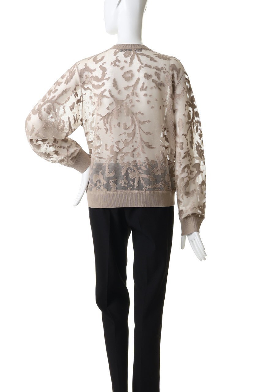 【ミズイロ インド/mizuiro ind】のmesh embroidery crew C/D カーディガン 人気、トレンドファッション・服の通販 founy(ファニー) 　ファッション　Fashion　レディースファッション　Fashion for Women　トップス・カットソー　Cut & Sew Tops　ニット　Knit Tops & Sweaters　カーディガン・羽織り　Layered Style Cardigans　おすすめ　Recommended / Our Picks　エンブロイダリー　Embroidery Design　カーディガン　Cardigan, Knitwear　ベーシック　Basic, Essential　メッシュ　Mesh, Net Fabric　新作・新入荷　New Arrivals / New In　other-4|ID: prp329100004894906 ipo3291000000036591574