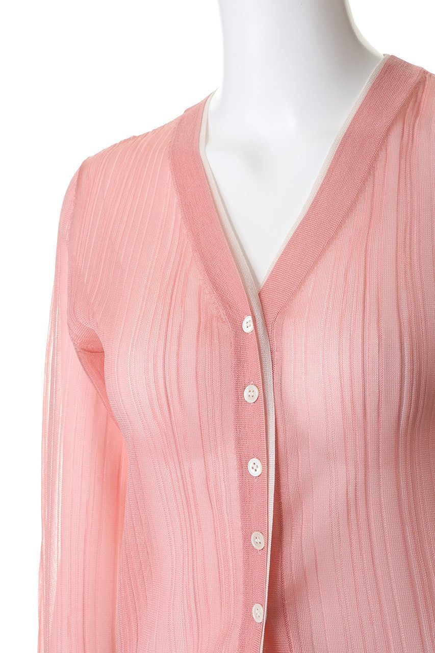 【マノフ/MANOF】のSHEER RIB CARDIGANトップス 人気、トレンドファッション・服の通販 founy(ファニー) ファッション Fashion レディースファッション Fashion for Women トップス・カットソー Cut & Sew Tops ニット Knit Tops & Sweaters カーディガン・羽織り Layered Style Cardigans カーディガン Cardigan, Knitwear キャミソール Camisole, Spaghetti Strap Top シアー Sheer, See-Through トレンド Trend, Trending Now リゾート Resort, Vacation Style エレガント 上品 Elegant 新作・新入荷 New Arrivals / New In other-5|ID: prp329100004894909 ipo3291000000036591596