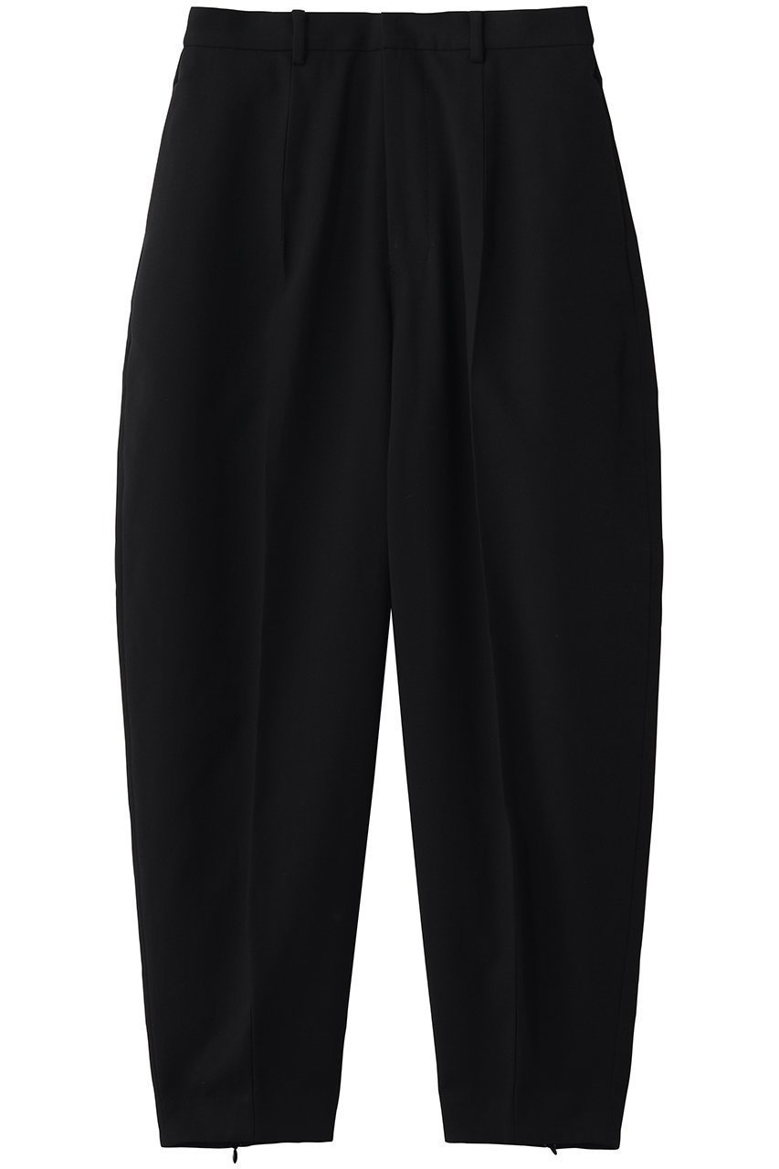 【イレーヴ/YLEVE】の100/2 GV TWILL DOUBLE WEAVE カーブド パンツ 大人の最旬トレンドファッション＆コーディネート founy(ファウニー) 　ファッション　Fashion　レディースファッション　Fashion for Women　パンツ　Pants & Trousers　コンパクト　Compact, Small Size　サマー　Summer, Summer Style　シルケット　Silket, Silky Cotton　シンプル　Simple, Minimal　リブニット　Rib Knit, Ribbed Knit　ワッシャー　Washer, Crinkled Finish　エレガント 上品　Elegant　再入荷　Restock / Back in Stock　 other-1|ID: prp329100004894927 ipo3291000000036591736