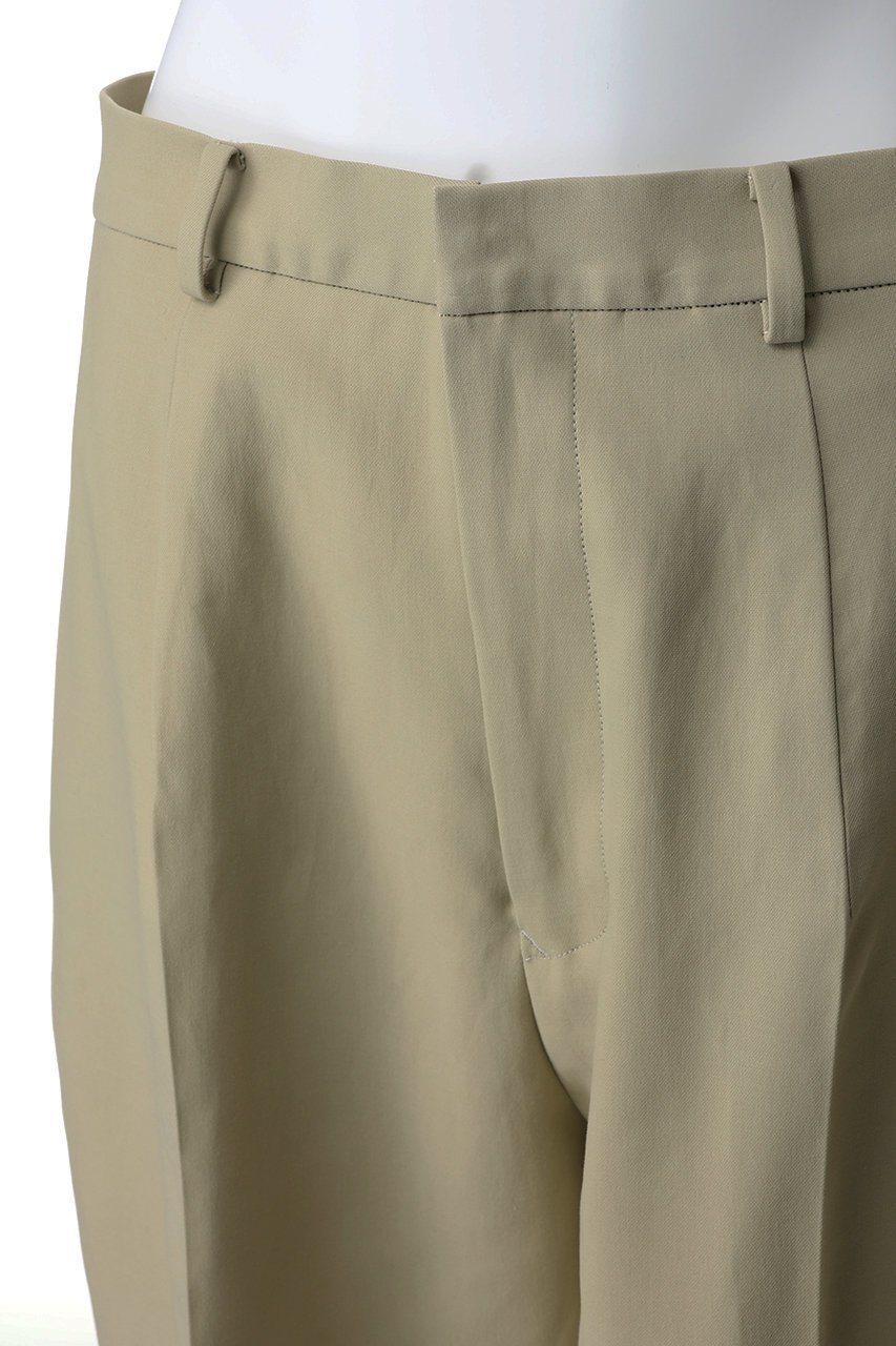 【イレーヴ/YLEVE】の100/2 GV TWILL DOUBLE WEAVE カーブド パンツ 大人の最旬トレンドファッション＆コーディネート founy(ファウニー) 　ファッション　Fashion　レディースファッション　Fashion for Women　パンツ　Pants & Trousers　コンパクト　Compact, Small Size　サマー　Summer, Summer Style　シルケット　Silket, Silky Cotton　シンプル　Simple, Minimal　リブニット　Rib Knit, Ribbed Knit　ワッシャー　Washer, Crinkled Finish　エレガント 上品　Elegant　再入荷　Restock / Back in Stock　other-5|ID: prp329100004894927 ipo3291000000036591742