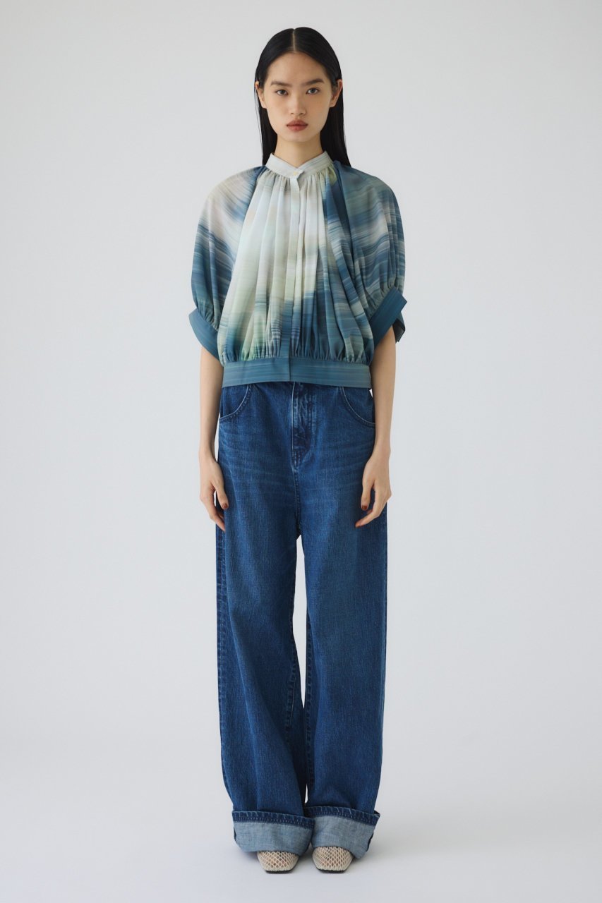 【リムアーク/RIM.ARK】のMiddle straight blue denim/パンツ 大人の最旬トレンドファッション＆コーディネート founy(ファウニー) 　ファッション　Fashion　レディースファッション　Fashion for Women　パンツ　Pants & Trousers　デニムパンツ・ジーンズ・美脚デニム　Denim Jeans & Pants　スタンダード　Standard, Basic　デニム　Denim, Jeans Material　ワイド　Wide, Wide Fit　人気　Popular, Best Seller　other-8|ID: prp329100004894934 ipo3291000000036932309