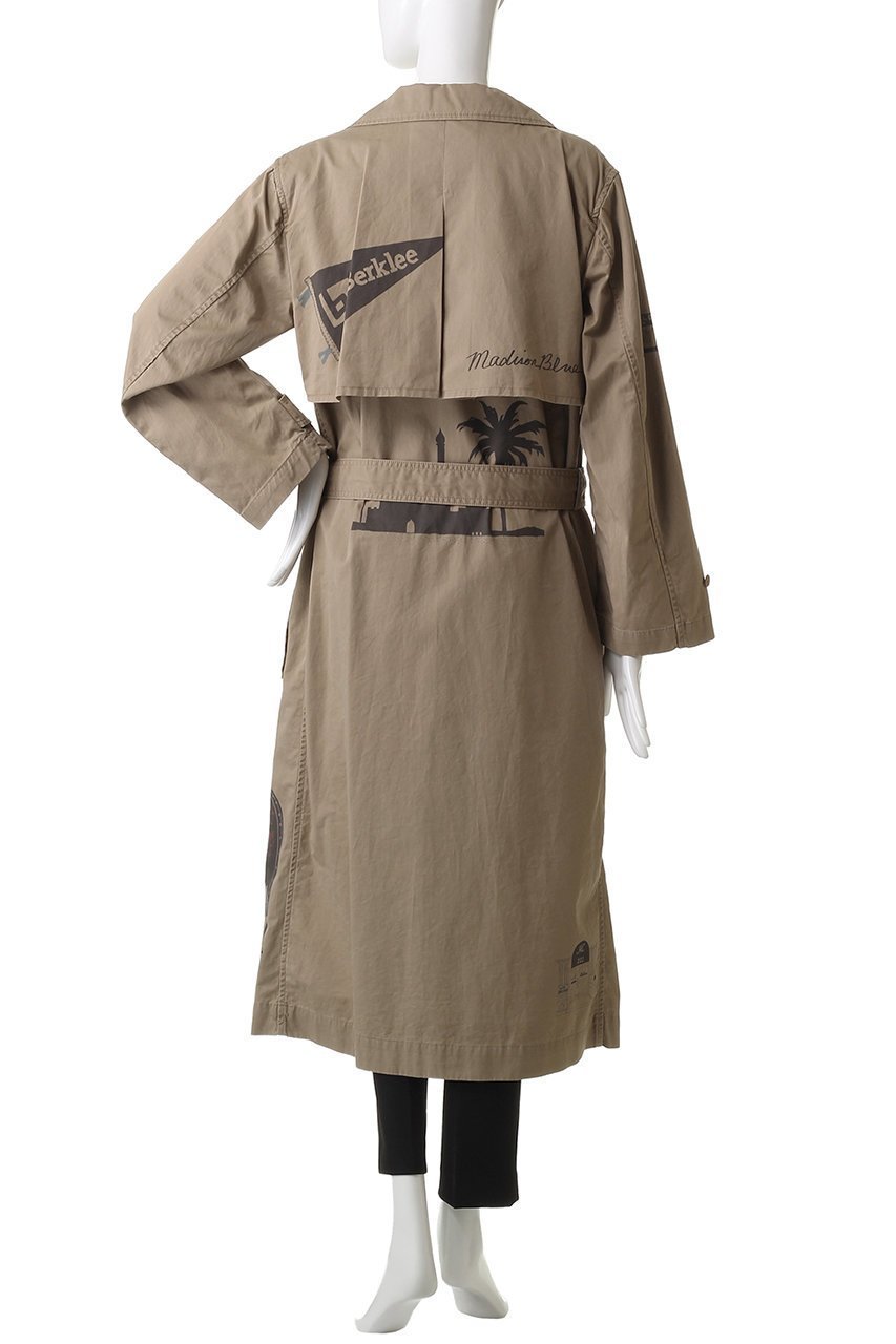 【マディソンブルー/MADISONBLUE】のTRENCH COAT C/L トレンチコート 人気、トレンドファッション・服の通販 founy(ファニー) 　ファッション　Fashion　レディースファッション　Fashion for Women　アウター　Coat / Outerwear Collection　コート・ロングコート・ピーコート　Long Coats, Peacoats & More　トレンチコート / 春秋の定番アウター　Trench Coats　プリント　Print, Printed Pattern　ロング　Long, Long-Length　ヴィンテージ　Vintage Style　人気　Popular, Best Seller　other-4|ID: prp329100004894958 ipo3291000000036592120