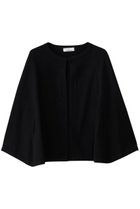 【ジェイドット/j.】のウルトラファインメリノマントカーディガン ブラック|ID: prp329100004894970 ipo3291000000036592288