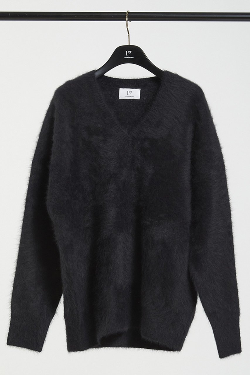 【プルミエ アロンディスモン/1er Arrondissement】のFOXカシミアVネックプルオーバー 人気、トレンドファッション・服の通販 founy(ファニー) ファッション Fashion レディースファッション Fashion for Women トップス・カットソー Cut & Sew Tops ニット Knit Tops & Sweaters カジュアルプルオーバー・ニットトップス Pullovers & Knit Tops / Casual Pullovers Vネックトップス V-Neck Tops / V-Cut Neckline Shirts 2025年 2025 2025-2026秋冬・A/W Autumn/Winter 2025–26 AW25–26 デコルテ Décolleté, Neckline フェミニン Feminine, Girly フォックス Fox, Fox Fur エレガント 上品 Elegant 別注 Limited Edition, Custom Order other-1|ID: prp329100004894976 ipo3291000000036592369