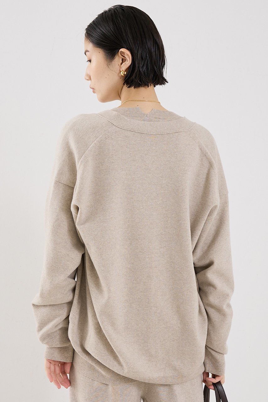 【ザ ストア バイ シー/THE STORE by C】の【COCUCA】オーバーサイズカーディガン 人気、トレンドファッション・服の通販 founy(ファニー) 　ファッション　Fashion　レディースファッション　Fashion for Women　トップス・カットソー　Cut & Sew Tops　ニット　Knit Tops & Sweaters　カーディガン・羽織り　Layered Style Cardigans　おすすめ　Recommended / Our Picks　なめらか　Smooth, Silky Texture　カーディガン　Cardigan, Knitwear　セットアップ　Set-Up, Coordinated Outfit　ベビー　Baby, Babywear　ラグジュアリー　Luxury, Elegant　リラックス　Relax, Relaxed Fit　other-3|ID: prp329100004894983 ipo3291000000036592478