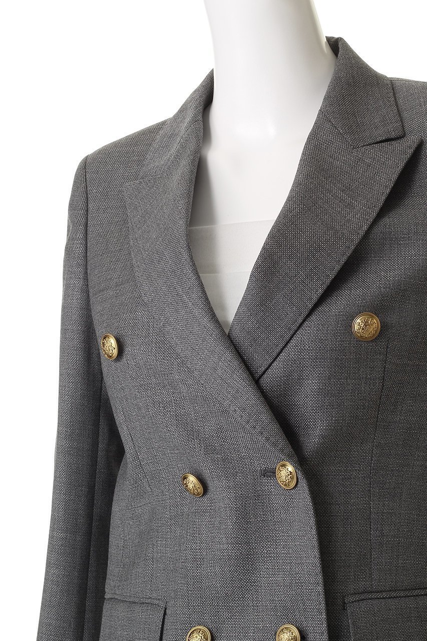 【アナイ/ANAYI】のウールオックスダブルジャケット 人気、トレンドファッション・服の通販 founy(ファニー) 　ファッション　Fashion　レディースファッション　Fashion for Women　アウター　Coat / Outerwear Collection　レディースジャケット・軽アウター　Jackets　グログラン　Grosgrain, Grosgrain Ribbon　ジャケット　Jacket, Outerwear　ダブル　Double, Double-Breasted　other-5|ID: prp329100004895007 ipo3291000000036592779