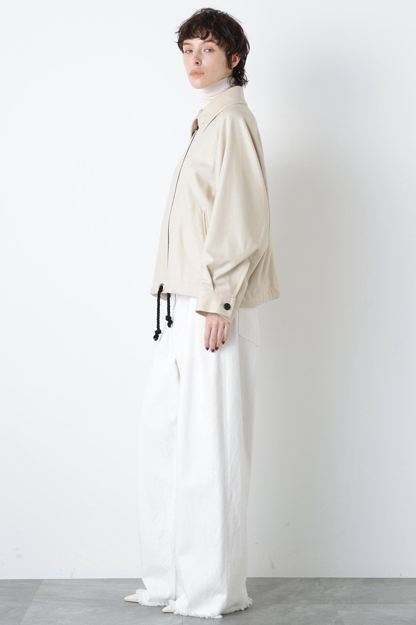 【ヒューエルミュージアム/hueLe Museum】の【STUMBLY】Bicolor Zip Swing Top 人気、トレンドファッション・服の通販 founy(ファニー) ファッション Fashion レディースファッション Fashion for Women アウター Coat / Outerwear Collection レディースジャケット・軽アウター Jackets クラシック Classic, Timeless Style ジャケット Jacket, Outerwear フォルム Silhouette, Form メルトン Melton, Heavy Wool モダン Modern, Contemporary other-4|ID: prp329100004895014 ipo3291000000036592863