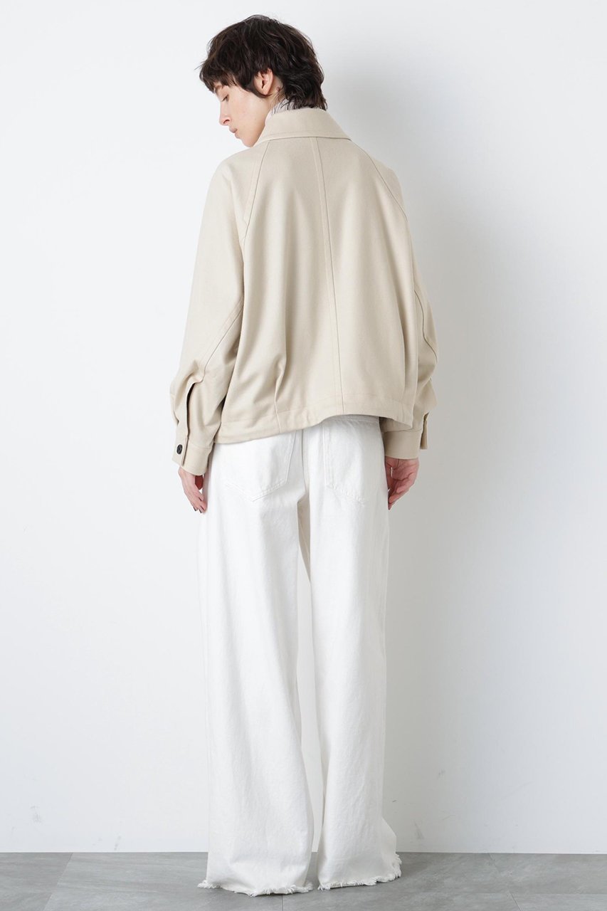 【ヒューエルミュージアム/hueLe Museum】の【STUMBLY】Bicolor Zip Swing Top 人気、トレンドファッション・服の通販 founy(ファニー) ファッション Fashion レディースファッション Fashion for Women アウター Coat / Outerwear Collection レディースジャケット・軽アウター Jackets クラシック Classic, Timeless Style ジャケット Jacket, Outerwear フォルム Silhouette, Form メルトン Melton, Heavy Wool モダン Modern, Contemporary other-5|ID: prp329100004895014 ipo3291000000036592865