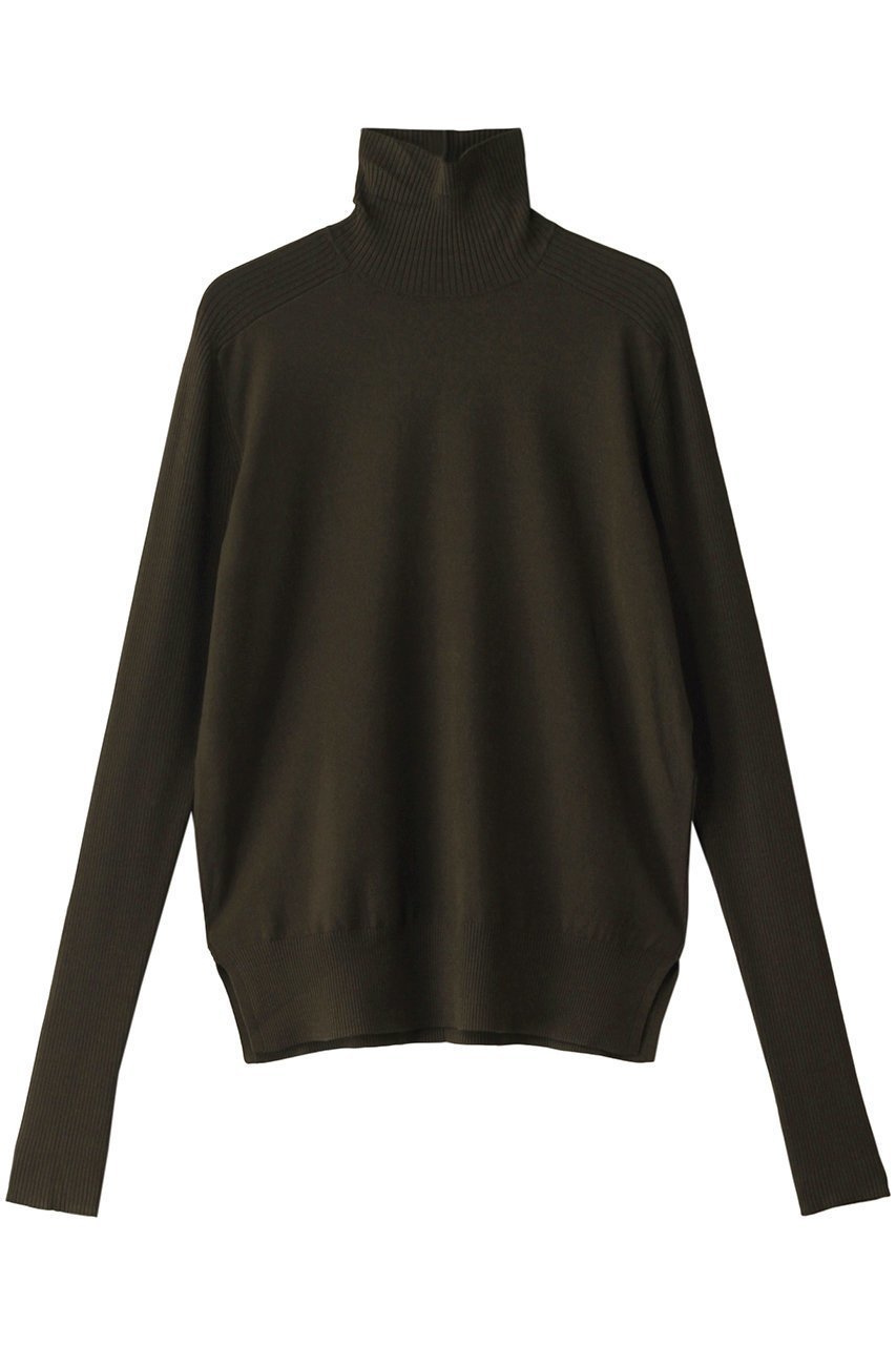 【ベイジ,/BEIGE,】のWILLOW(ウィロウ)/リブハイネックニット インテリア・キッズ・メンズ・レディースファッション・服の通販 founy(ファニー) ファッション Fashion レディースファッション Fashion for Women トップス・カットソー Cut & Sew Tops ニット Knit Tops & Sweaters カジュアルプルオーバー・ニットトップス Pullovers & Knit Tops / Casual Pullovers シンプル Simple, Minimal スリット Slit, Slit Detail ハイネック High Neck, Mock Neck バランス Balance, Style Balance 定番 Standard, Basic Item Khaki|ID: prp329100004895029 ipo3291000000036593058
