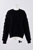 【エンフォルド/ENFOLD】のWrinkle P.O/プルオーバー 人気、トレンドファッション・服の通販 founy(ファニー) ファッション Fashion レディースファッション Fashion for Women トップス・カットソー Cut & Sew Tops ニット Knit Tops & Sweaters カジュアルプルオーバー・ニットトップス Pullovers & Knit Tops / Casual Pullovers スリット Slit, Slit Detail ルーズ Loose, Oversized thumbnail ブラック|ID: prp329100004895038 ipo3291000000036593195