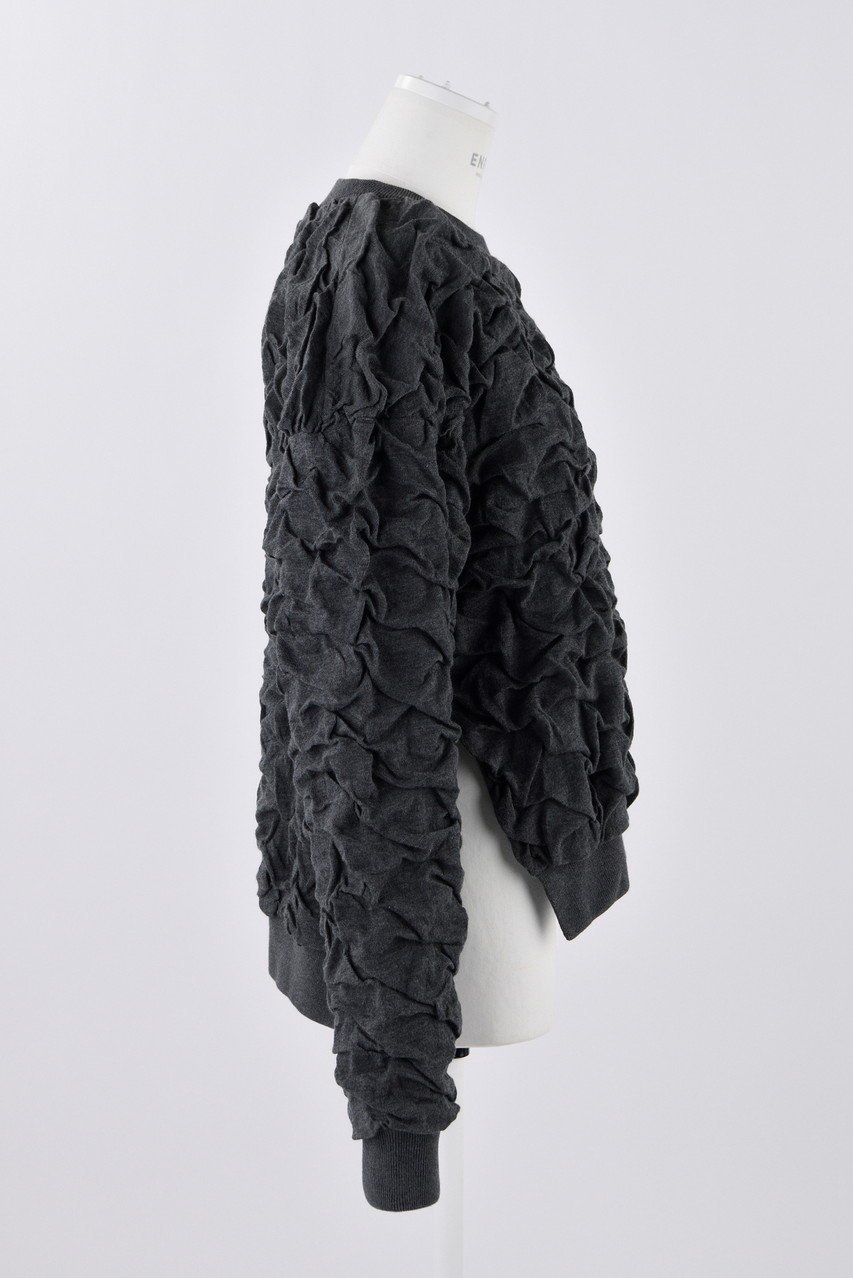 【エンフォルド/ENFOLD】のWrinkle P.O/プルオーバー 人気、トレンドファッション・服の通販 founy(ファニー) 　ファッション　Fashion　レディースファッション　Fashion for Women　トップス・カットソー　Cut & Sew Tops　ニット　Knit Tops & Sweaters　カジュアルプルオーバー・ニットトップス　Pullovers & Knit Tops / Casual Pullovers　スリット　Slit, Slit Detail　ルーズ　Loose, Oversized　other-4|ID: prp329100004895038 ipo3291000000036593199