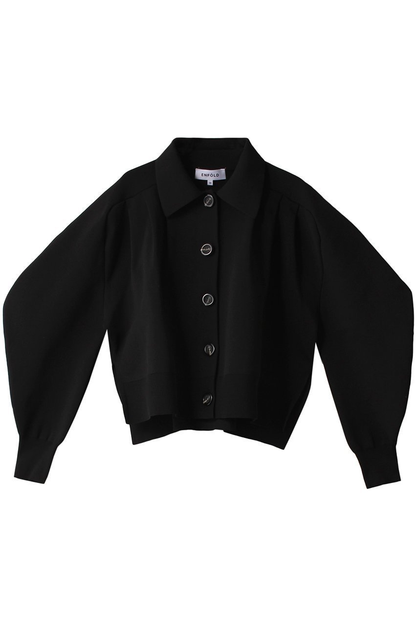 【エンフォルド/ENFOLD】のタックカーディガン 人気、トレンドファッション・服の通販 founy(ファニー) 　ファッション　Fashion　レディースファッション　Fashion for Women　トップス・カットソー　Cut & Sew Tops　ニット　Knit Tops & Sweaters　カーディガン・羽織り　Layered Style Cardigans　エレガント 上品　Elegant　カーディガン　Cardigan, Knitwear　ストレッチ　Stretch, Stretchy Fabric　スポーツ　Sports, Activewear　スリット　Slit, Slit Detail　軽量　Lightweight, Ultra Light　 other-1|ID: prp329100004895056 ipo3291000000036593430