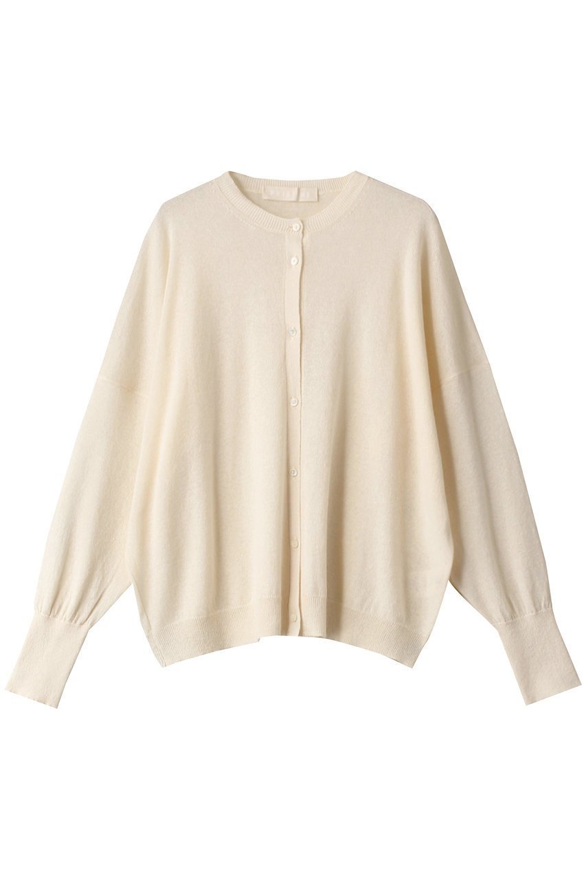 【プリスティン/PRISTINE】のペーパーコットンクルーネックカーディガン インテリア・キッズ・メンズ・レディースファッション・服の通販 founy(ファニー) 　ファッション　Fashion　レディースファッション　Fashion for Women　トップス・カットソー　Cut & Sew Tops　ニット　Knit Tops & Sweaters　カーディガン・羽織り　Layered Style Cardigans　カーディガン　Cardigan, Knitwear　シアー　Sheer, See-Through　ペーパー　Paper, Kraft Paper　リラックス　Relax, Relaxed Fit　ロング　Long, Long-Length　エレガント 上品　Elegant　夏　Summer　春　Spring　S/S・春夏　SS, Spring/Summer, Warm Season　秋　Autumn　ナチュラル|ID: prp329100004895059 ipo3291000000036593477