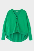 【ル フィル/LE PHIL】のライトコンパクトカーディガン 人気、トレンドファッション・服の通販 founy(ファニー) ファッション Fashion レディースファッション Fashion for Women トップス・カットソー Cut & Sew Tops ニット Knit Tops & Sweaters カーディガン・羽織り Layered Style Cardigans カーディガン Cardigan, Knitwear コンパクト Compact, Small Size ストレッチ Stretch, Stretchy Fabric バランス Balance, Style Balance パターン Pattern, Design Print フォルム Silhouette, Form ベーシック Basic, Essential ヨーク Yoke, Yoke Design thumbnail グリーン|ID: prp329100004895060 ipo3291000000036593509