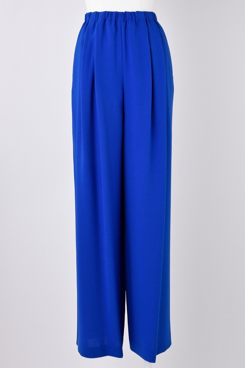 【エンフォルド/ENFOLD】のRELAX ELASTIC WIDE-TROUSERS/パンツ インテリア・キッズ・メンズ・レディースファッション・服の通販 founy(ファウニー) 　ファッション　Fashion　レディースファッション　Fashion for Women　パンツ　Pants & Trousers　人気　Popular, Best Seller　定番　Standard, Basic Item　ブルー|ID: prp329100004895063 ipo3291000000036593688