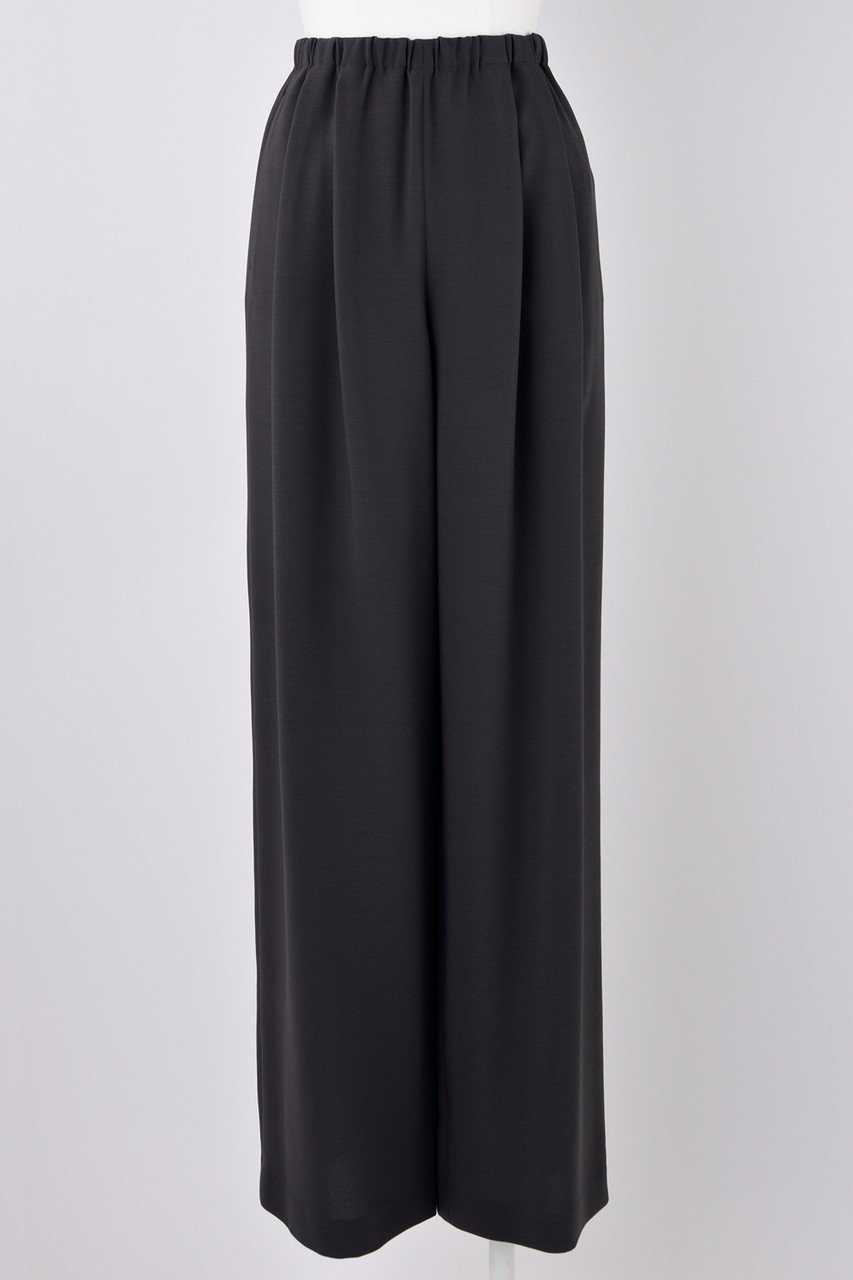 【エンフォルド/ENFOLD】のRELAX ELASTIC WIDE-TROUSERS/パンツ インテリア・キッズ・メンズ・レディースファッション・服の通販 founy(ファウニー) 　ファッション　Fashion　レディースファッション　Fashion for Women　パンツ　Pants & Trousers　人気　Popular, Best Seller　定番　Standard, Basic Item　ダークグレー|ID: prp329100004895063 ipo3291000000036593689
