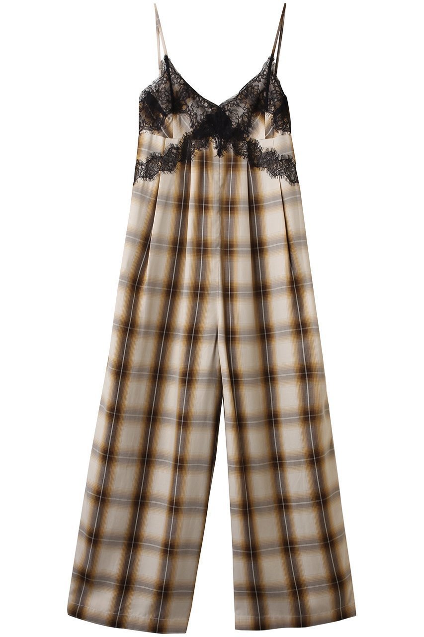 【メゾンスペシャル/MAISON SPECIAL】のPlaid Lace Camisole All-In-One/チェックレースキャミオールインワン インテリア・キッズ・メンズ・レディースファッション・服の通販 founy(ファニー) ファッション Fashion レディースファッション Fashion for Women パンツ Pants & Trousers インナー Innerwear シェイプ Shape, Slim Fit シンプル Simple, Minimal チェック Check, Plaid, Tartan レース Lace, Lace Fabric エレガント 上品 Elegant IVR(アイボリー)|ID: prp329100004895065 ipo3291000000036593705