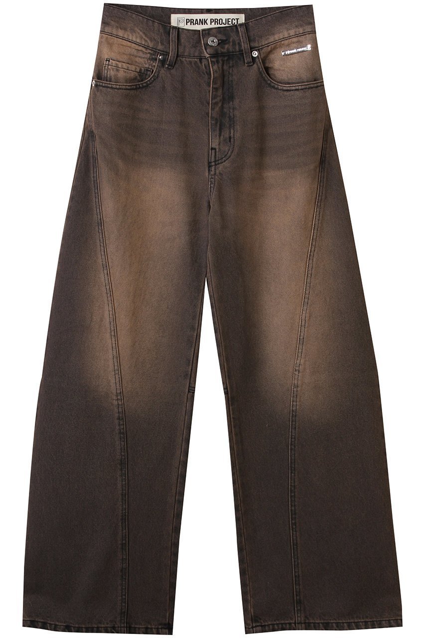 【プランク プロジェクト/PRANK PROJECT】のカーブラインデニム2 / Curve Line Denim 2 人気、トレンドファッション・服の通販 founy(ファニー) ファッション Fashion レディースファッション Fashion for Women パンツ Pants & Trousers デニムパンツ・ジーンズ・美脚デニム Denim Jeans & Pants おすすめ Recommended / Our Picks シンプル Simple, Minimal ジャケット Jacket, Outerwear デニム Denim, Jeans Material ハンド Hand, Handmade フィット Fit, Slim Fit 切替 Switching, Contrast Panel other-1|ID: prp329100004895081 ipo3291000000036593833