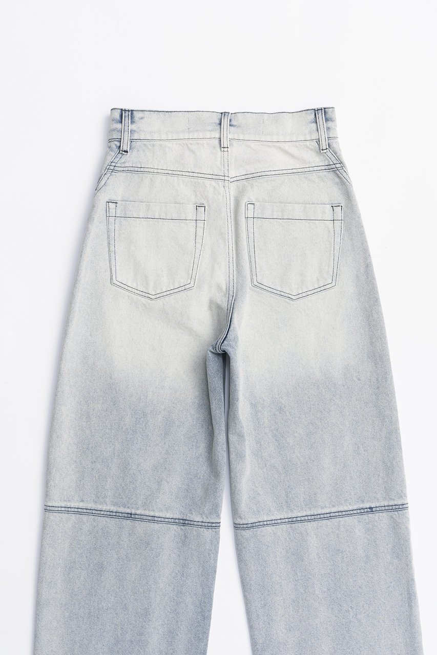 【プランク プロジェクト/PRANK PROJECT】のカーブラインデニム2 / Curve Line Denim 2 人気、トレンドファッション・服の通販 founy(ファニー) ファッション Fashion レディースファッション Fashion for Women パンツ Pants & Trousers デニムパンツ・ジーンズ・美脚デニム Denim Jeans & Pants おすすめ Recommended / Our Picks シンプル Simple, Minimal ジャケット Jacket, Outerwear デニム Denim, Jeans Material ハンド Hand, Handmade フィット Fit, Slim Fit 切替 Switching, Contrast Panel other-6|ID: prp329100004895081 ipo3291000000036593841