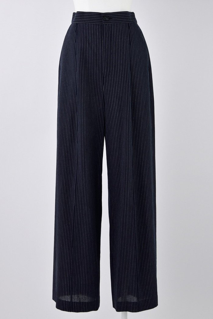 【エンフォルド/ENFOLD】のC/Liストライプ メンズライク スラックス インテリア・キッズ・メンズ・レディースファッション・服の通販 founy(ファニー) https://founy.com/ ファッション Fashion レディースファッション Fashion for Women パンツ Pants & Trousers ストライプ Stripe, Striped Pattern スラックス Slacks, Dress Pants センター Center, Center Line リネン Linen, Linen Fabric リラックス Relax, Relaxed Fit |ID: prp329100004895093 ipo3291000000036907104