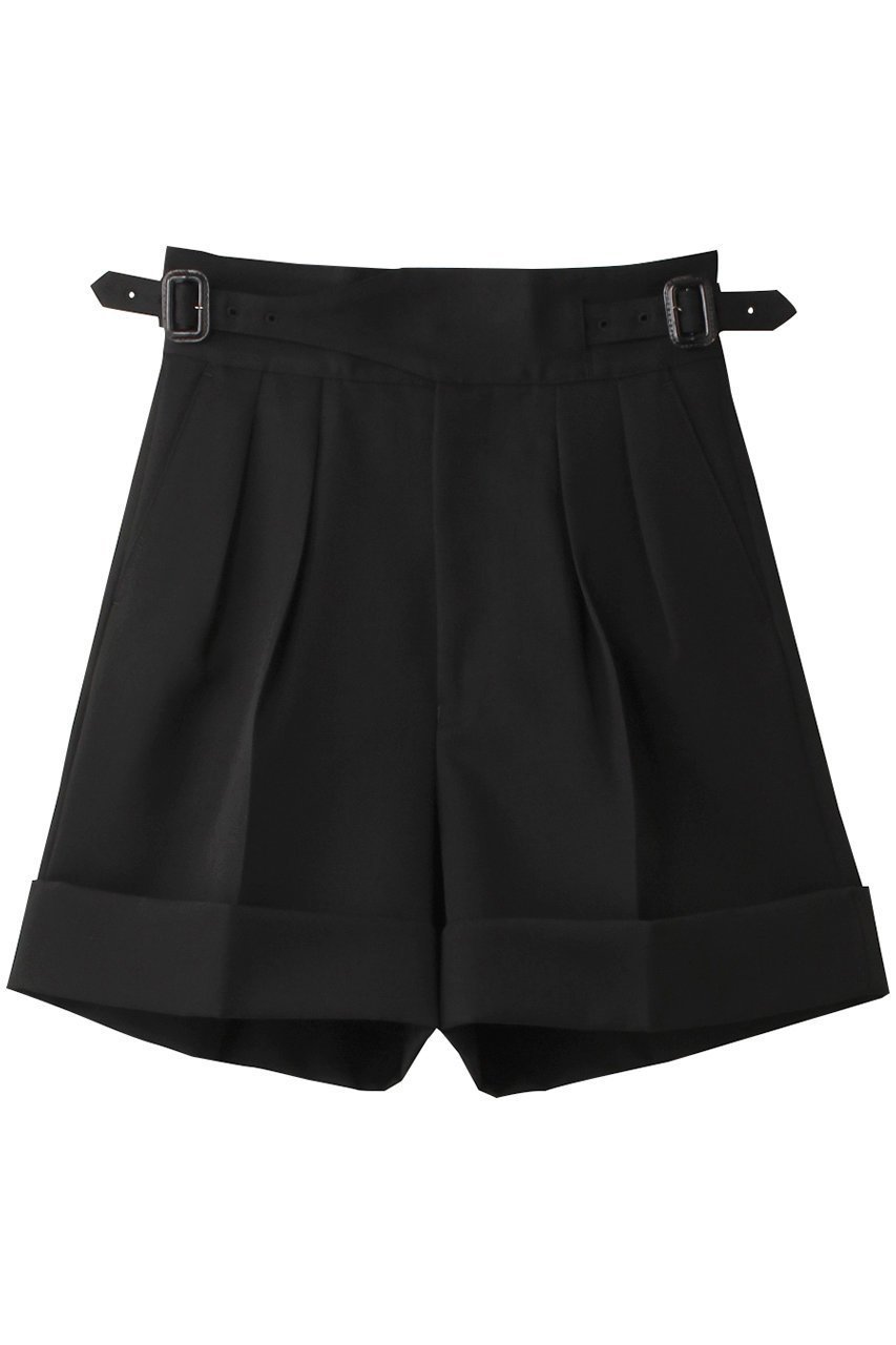 【ザ リラクス/THE RERACS】のグルカショートパンツ インテリア・キッズ・メンズ・レディースファッション・服の通販 founy(ファウニー) 　ファッション　Fashion　レディースファッション　Fashion for Women　パンツ　Pants & Trousers　ショートパンツ・ハーフパンツ　High-Waisted & Relaxed Shorts　おすすめ　Recommended / Our Picks　ショート　Short, Short Length　エレガント 上品　Elegant　ブラック|ID: prp329100004895100 ipo3291000000036594027