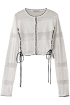 【プランク プロジェクト/PRANK PROJECT】のレースニットカーディガン / Lace Knit Cardigan WHT(ホワイト)|ID: prp329100004895127 ipo3291000000036896119