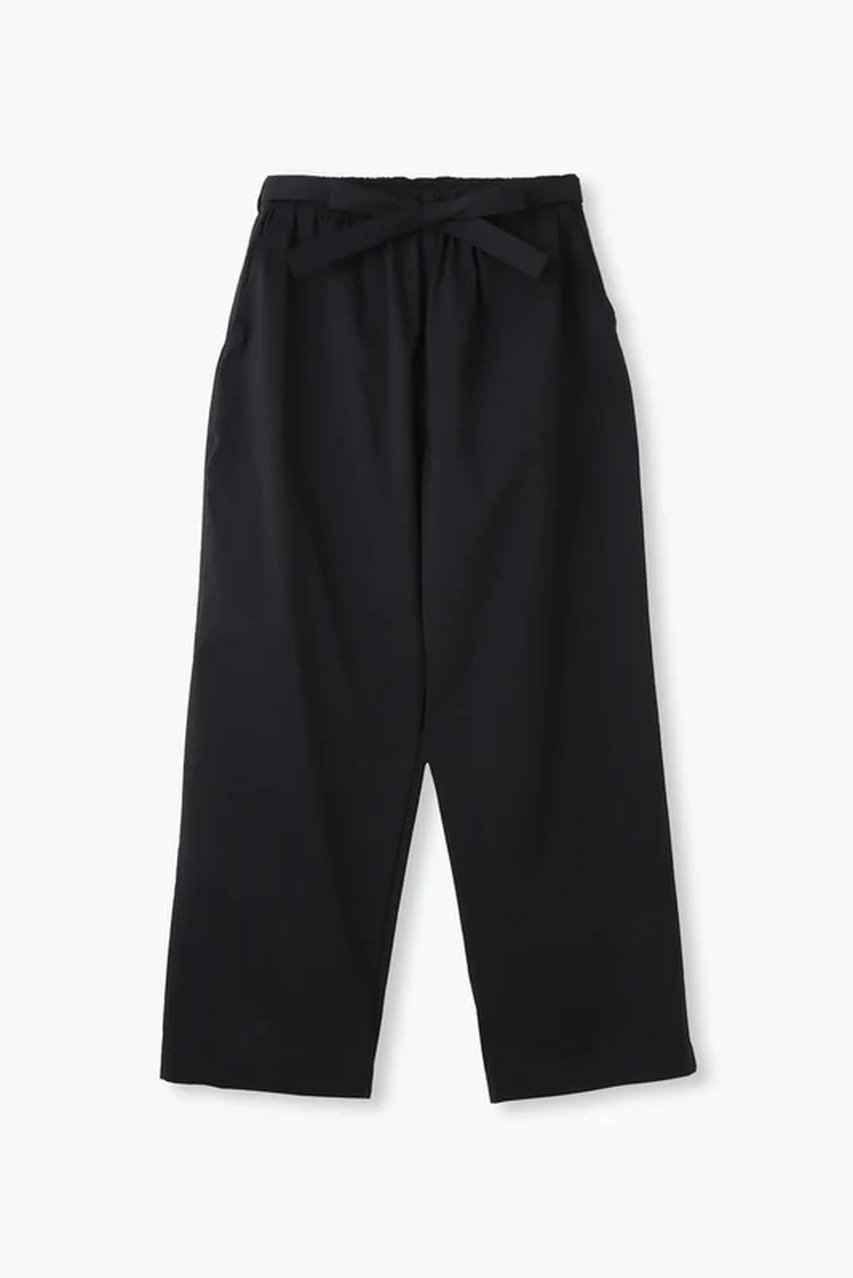 【レリル/lelill】の【日本製】イージーサッカーワイドPT インテリア・キッズ・メンズ・レディースファッション・服の通販 founy(ファウニー) 　ファッション　Fashion　レディースファッション　Fashion for Women　パンツ　Pants & Trousers　ウォッシャブル　Machine Washable　ストレッチ　Stretch, Stretchy Fabric　テーパード　Tapered, Tapered Pants　ドローコード　Drawcord, Drawstring Cord　夏　Summer　日本製　Made In Japan　春　Spring　ブラック|ID: prp329100004895133 ipo3291000000036594576