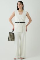 【カオス/Chaos】のシルクコンストレートパンツ ホワイト|ID: prp329100004895135 ipo3291000000036594604