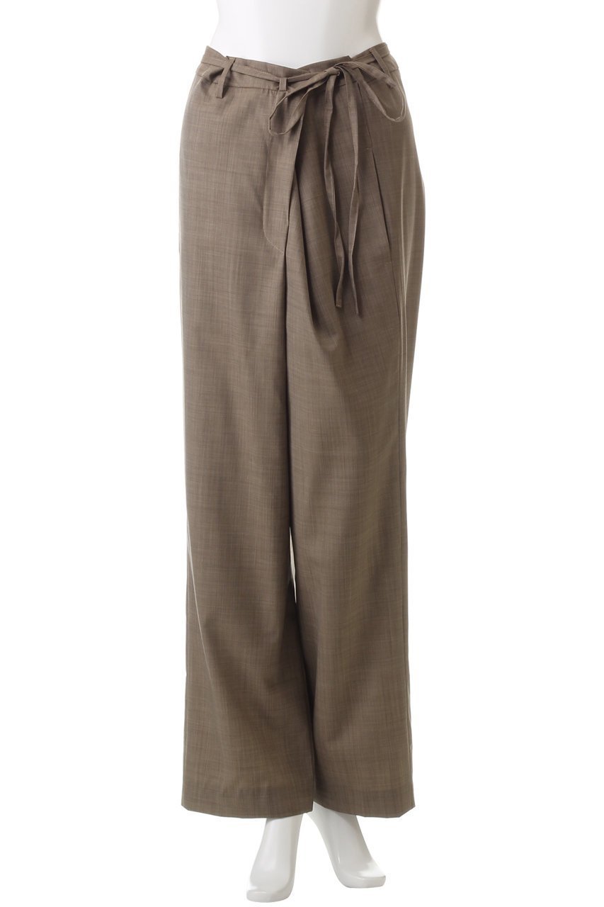 【ウィムガゼット/Whim Gazette】の【15th Anniversary】【LITKOVSKA】 別注Warp Pants 人気、トレンドファッション・服の通販 founy(ファニー) 　ファッション　Fashion　レディースファッション　Fashion for Women　パンツ　Pants & Trousers　とろみ　Fluid, Flowy Fabric　トレンド　Trend, Trending Now　ファブリック　Fabric, Textile　ラップ　Wrap, Wrap Design　別注　Limited Edition, Custom Order　other-2|ID: prp329100004895141 ipo3291000000036594686