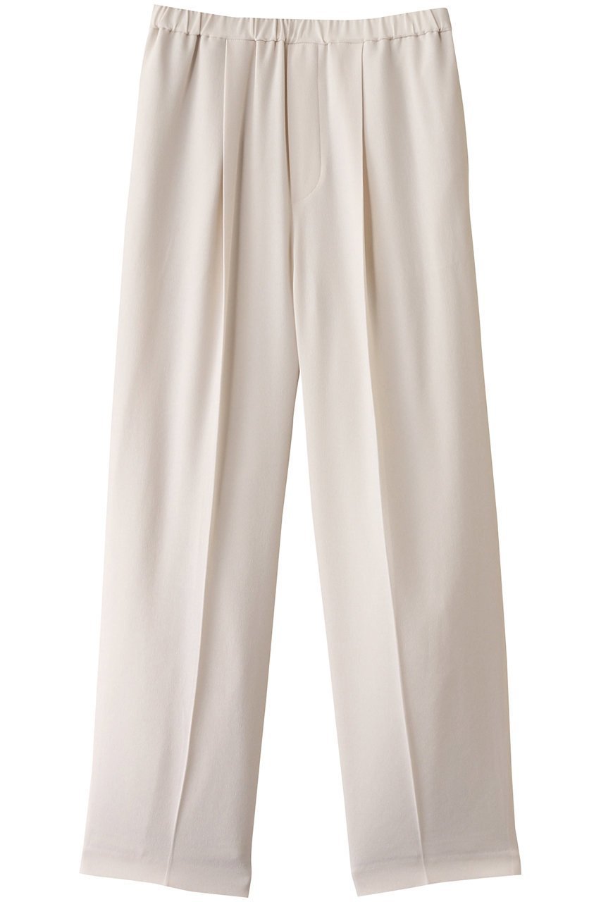 【ウィムガゼット/Whim Gazette】のバックサテンイージーパンツ インテリア・キッズ・メンズ・レディースファッション・服の通販 founy(ファニー) 　ファッション　Fashion　レディースファッション　Fashion for Women　パンツ　Pants & Trousers　バッグ　Bags　ストレッチ　Stretch, Stretchy Fabric　センター　Center, Center Line　ドローコード　Drawcord, Drawstring Cord　ベーシック　Basic, Essential　エレガント 上品　Elegant　オフホワイト|ID: prp329100004895144 ipo3291000000036594742