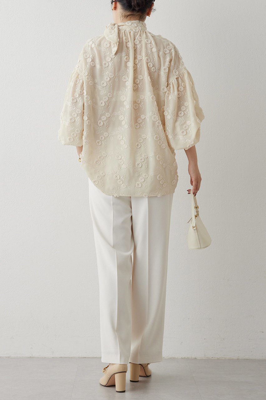 【ウィムガゼット/Whim Gazette】のバックサテンイージーパンツ 人気、トレンドファッション・服の通販 founy(ファニー) 　ファッション　Fashion　レディースファッション　Fashion for Women　パンツ　Pants & Trousers　バッグ　Bags　ストレッチ　Stretch, Stretchy Fabric　センター　Center, Center Line　ドローコード　Drawcord, Drawstring Cord　ベーシック　Basic, Essential　エレガント 上品　Elegant　other-8|ID: prp329100004895144 ipo3291000000036594750